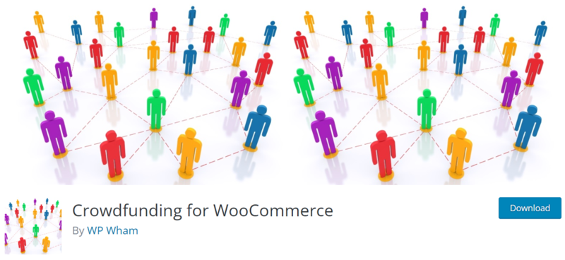 اضافات التبرع وردبريس Crowdfunding for WooCommerce 