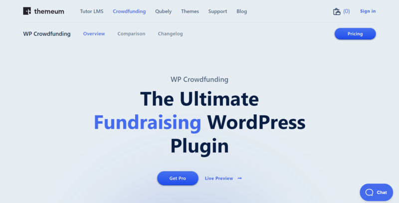 اضافات التبرع وردبريس WP Crowdfunding 