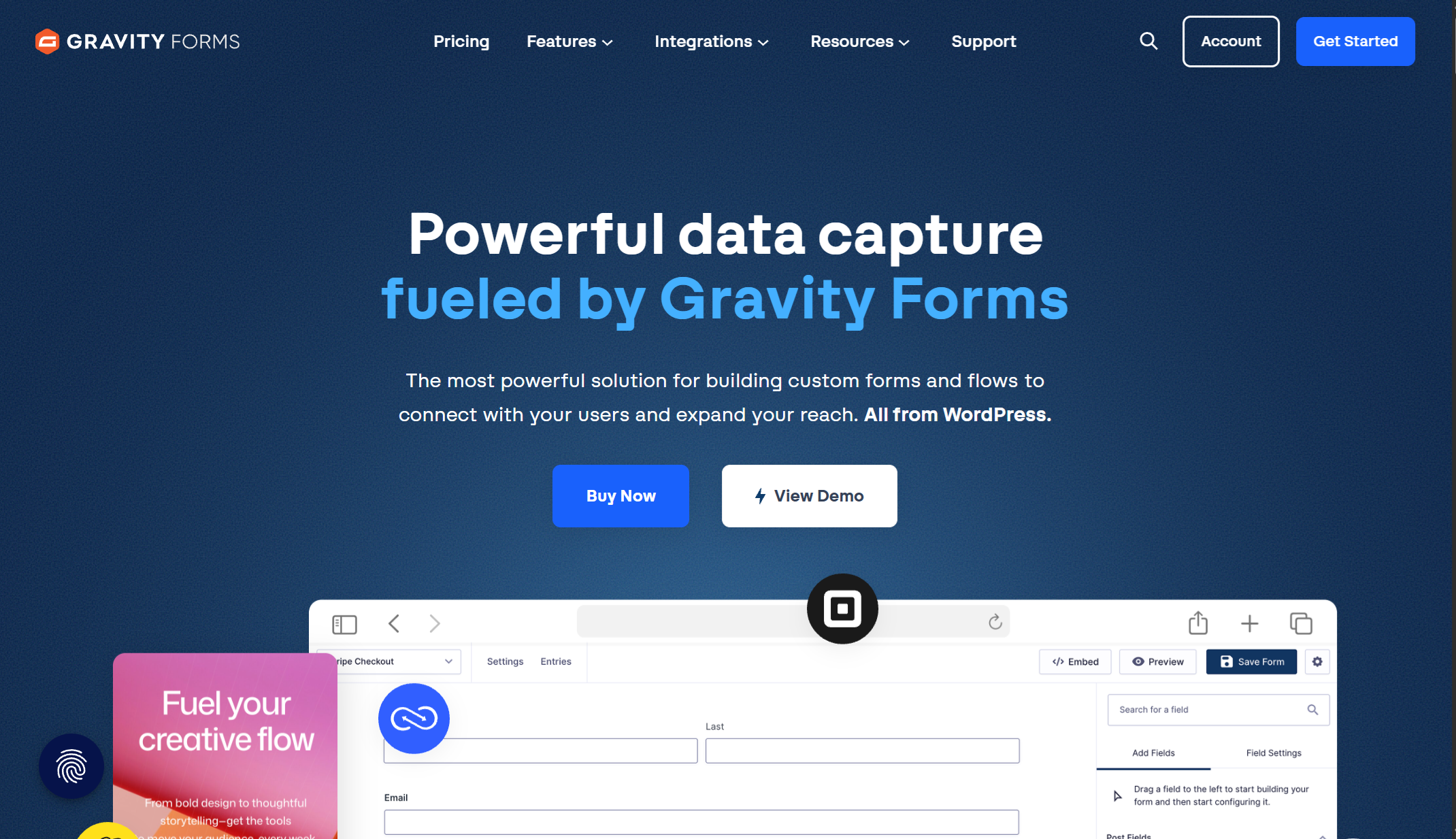 اضافات رفع الملفات وردبريس Gravity Forms