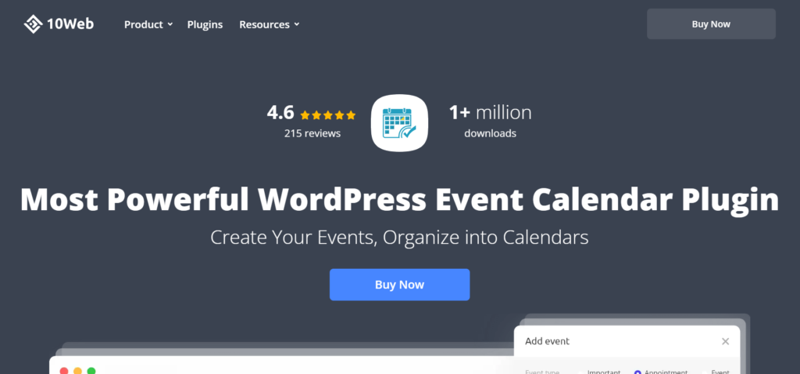 Event Calendar WD اضافات الفعاليات على وردبريس التقويم