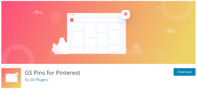 GS Pins for Pinterest بنترست وردبريس