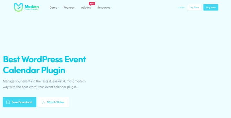 Modern Events Calendar تقويم وردبريس إدارة الفعاليات