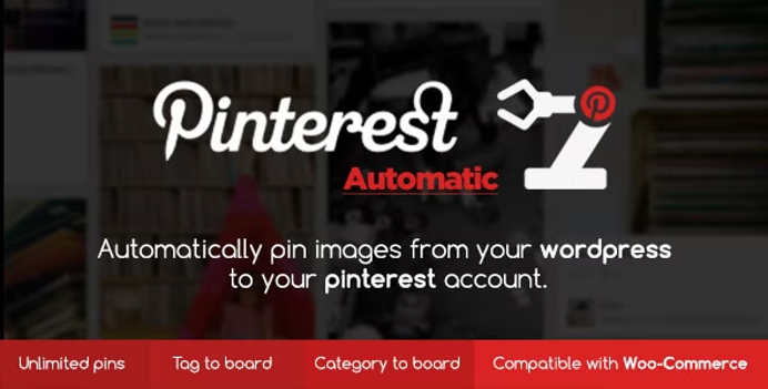 Pinterest Automatic Pin بنترست وردبريس