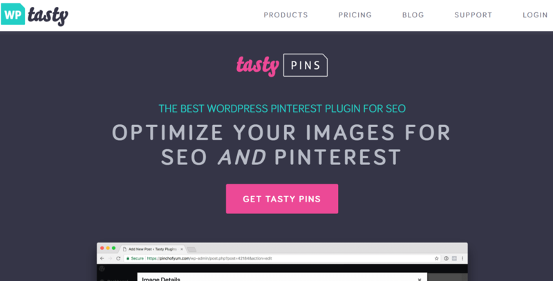 TastyPins Pinterest Plugin بنترست وردبريس